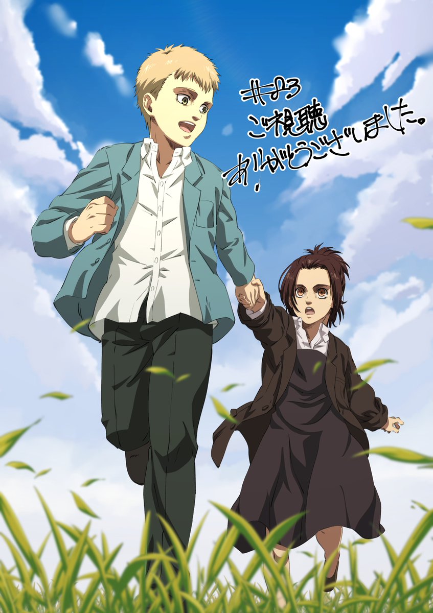 Attack On Titan Gabi Y Falco En Una Nueva Ilustracion De Agradecimiento