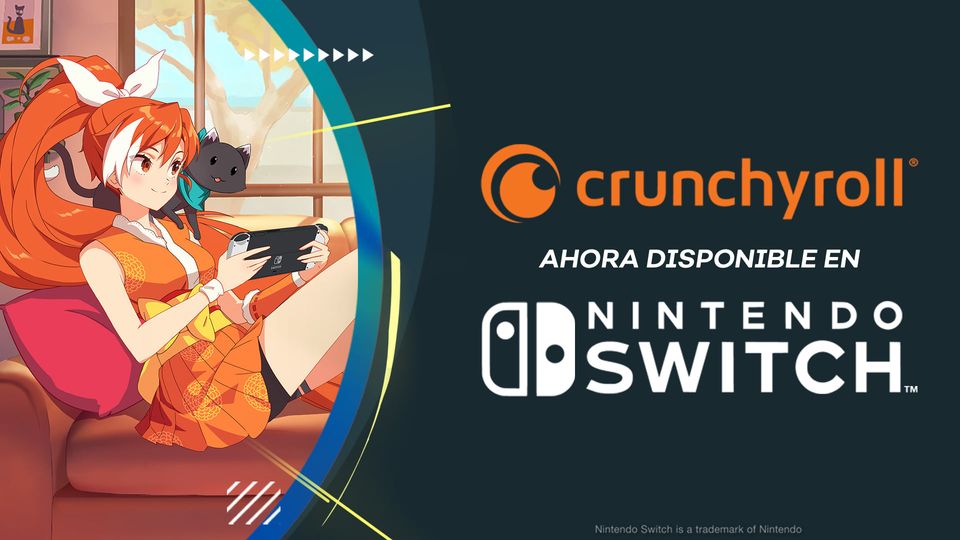 Crunchyroll llega a Nintendo switch