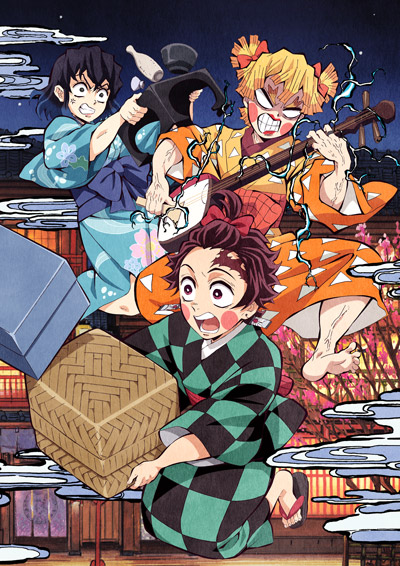 Demon slayer muestra su portada para Blu-ray y DVD