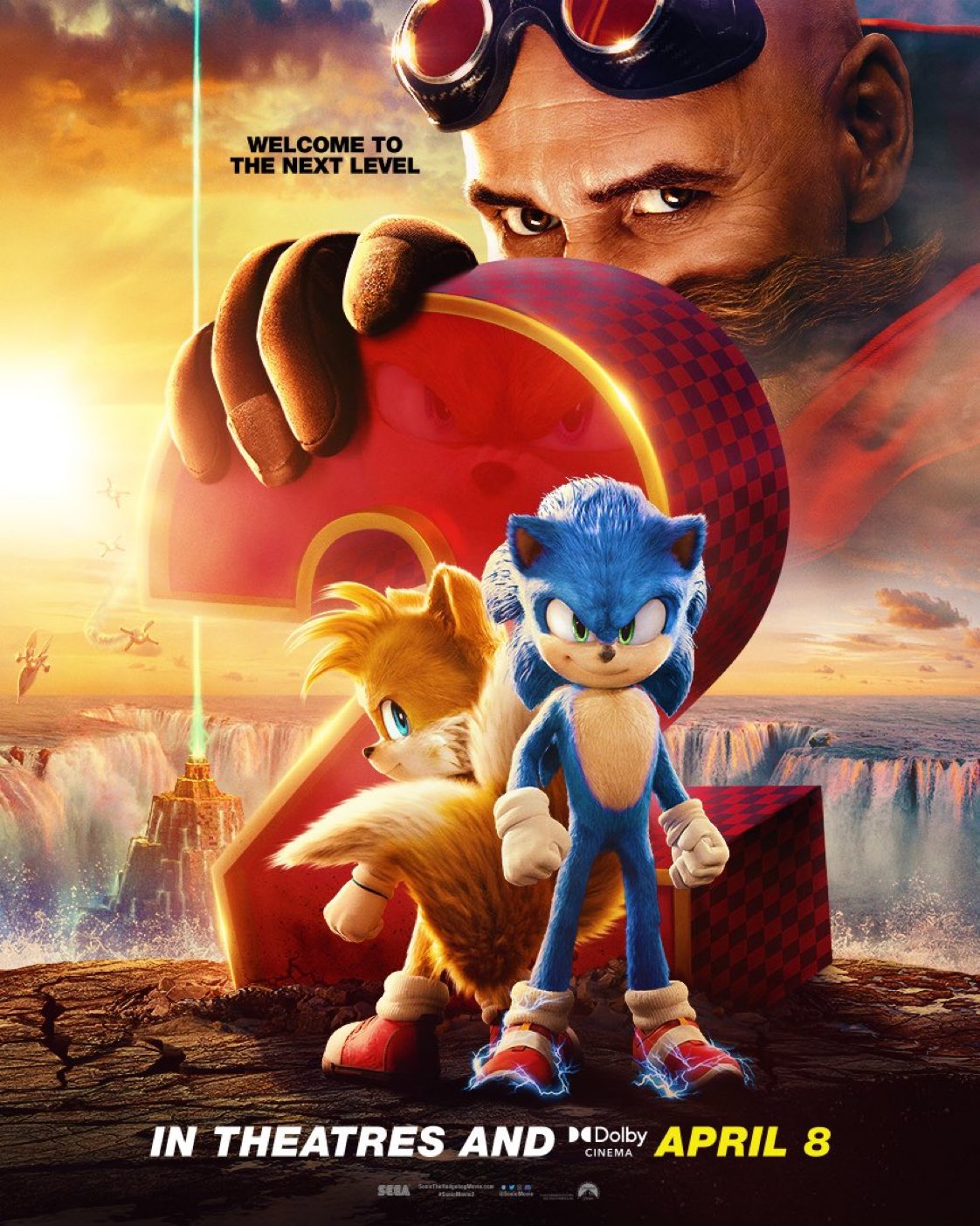 Sonic 2: Libera el trailer final de la película y nuevo póster