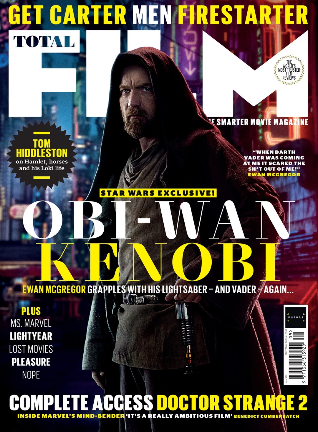 Nueva portada de Obi-Wan Kenobi en la revista Total Film