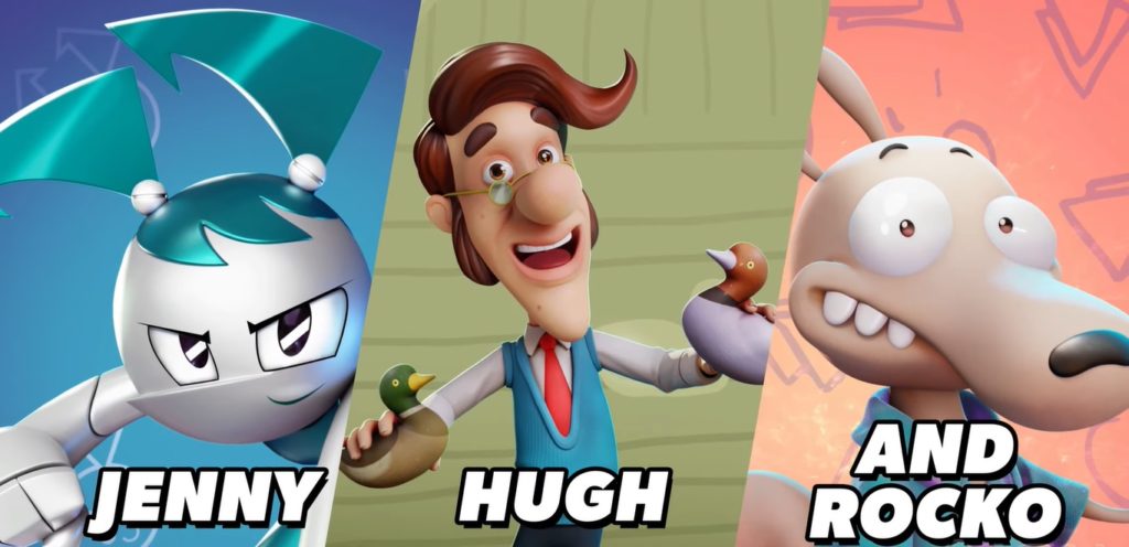 Jenny, Hugh Neutron y Rocko llegaran a Nickelodeon All-Star Brawl