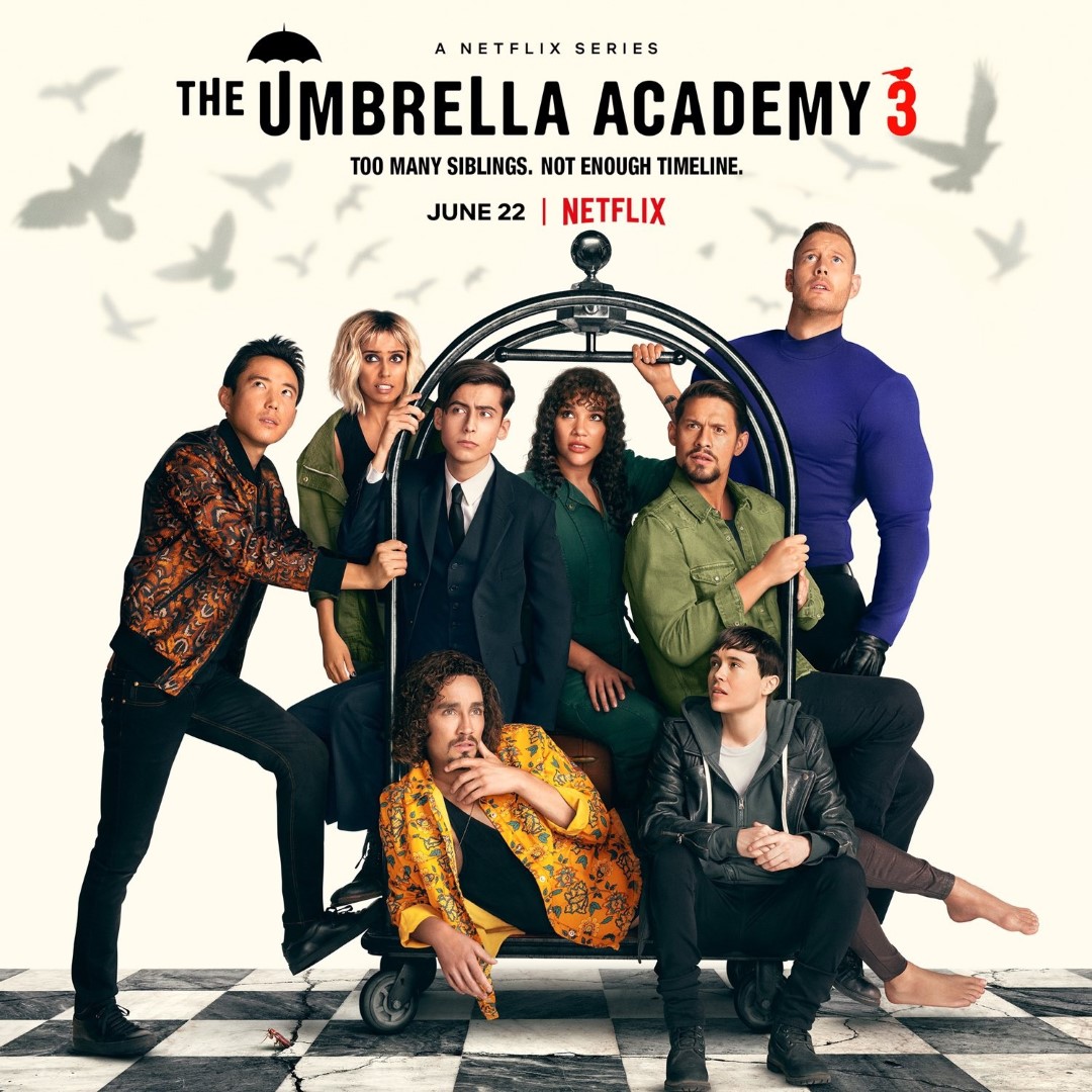 The Umbrella Academy Temporada 3 revela su primer trailer