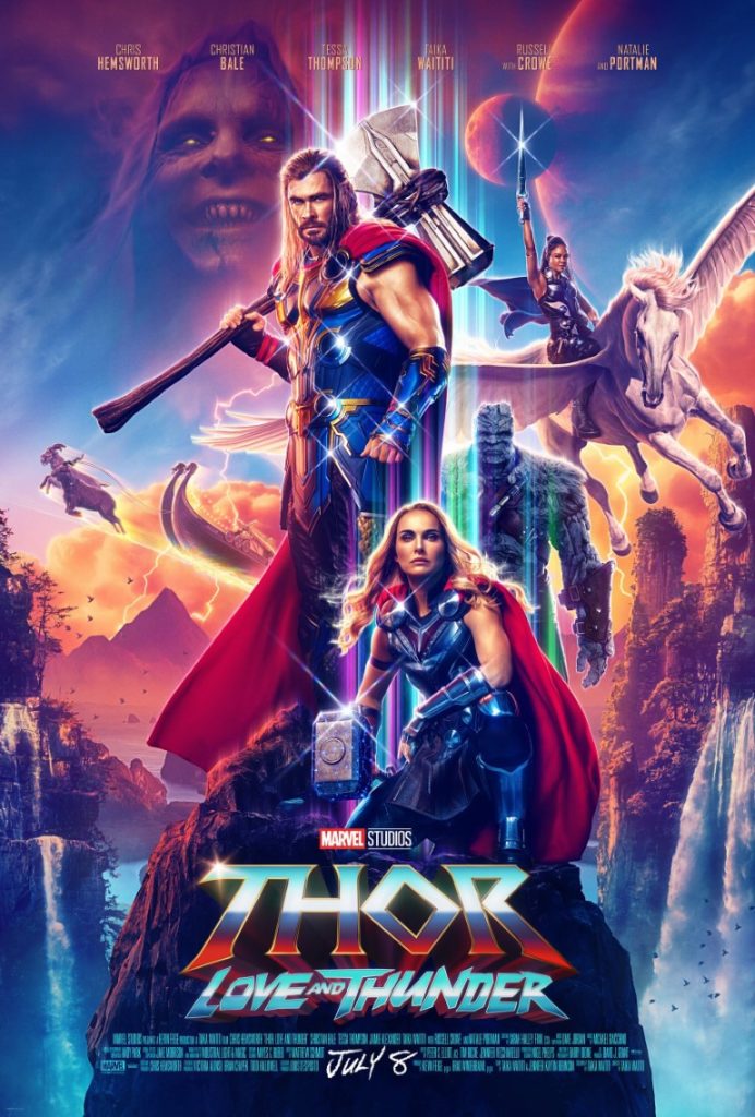 dos celestiales en thor love and thunder