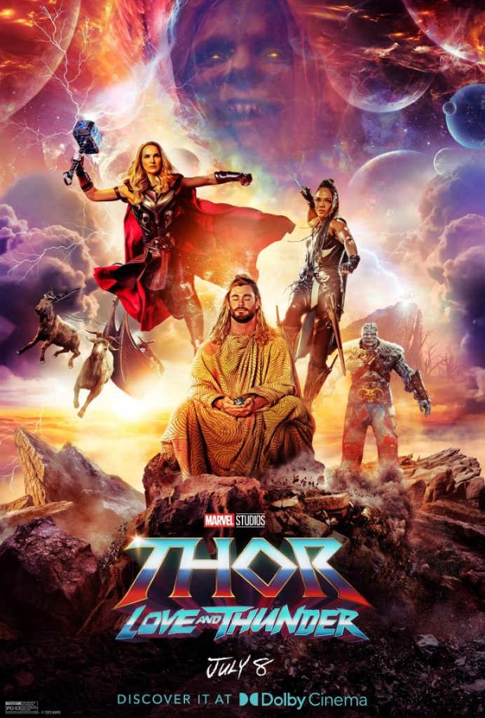 Póster Dolby  de Thor love and thunder