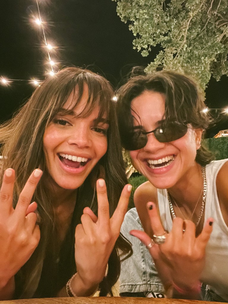 Sasha Calle and Leslie Grace