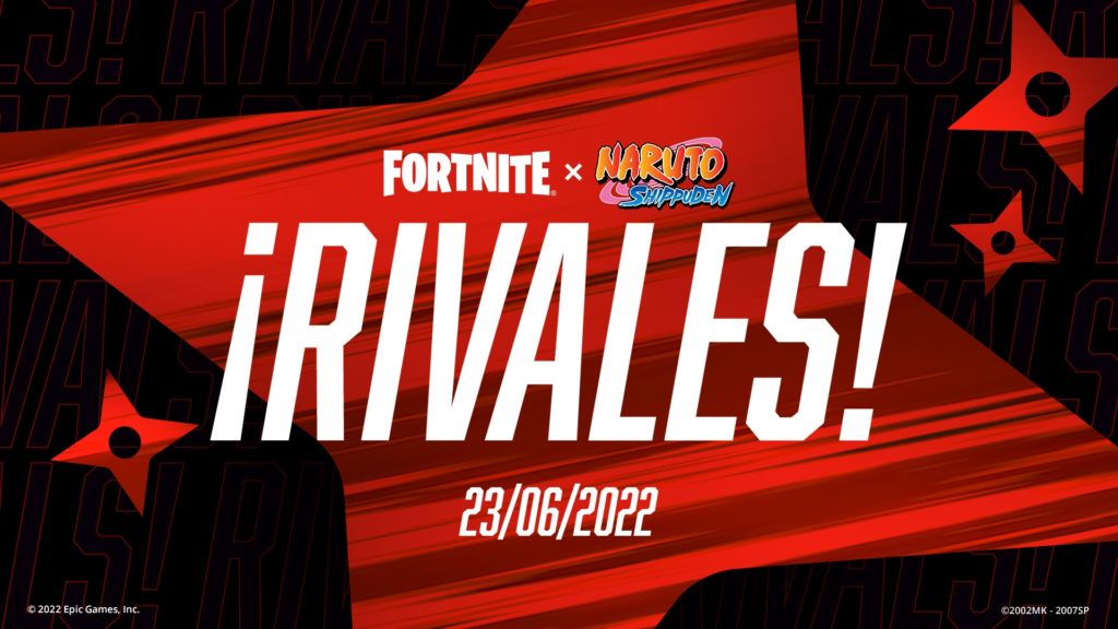 Naruto llegará nuevamente a Fortnite el 23 de julio