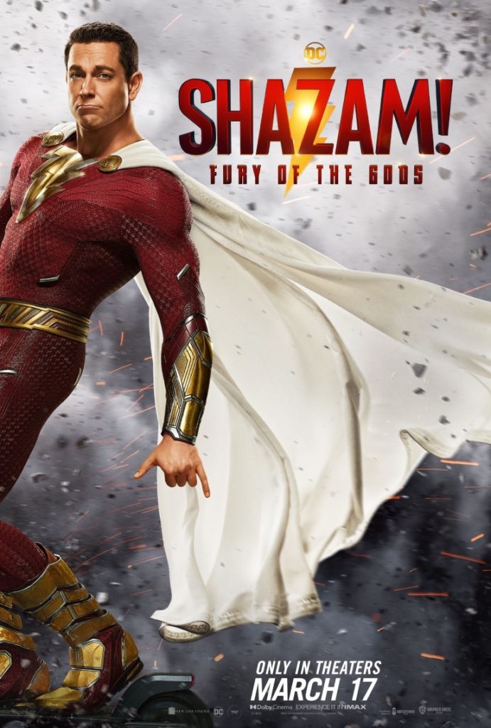 Shazam! Fury of the Gods póster