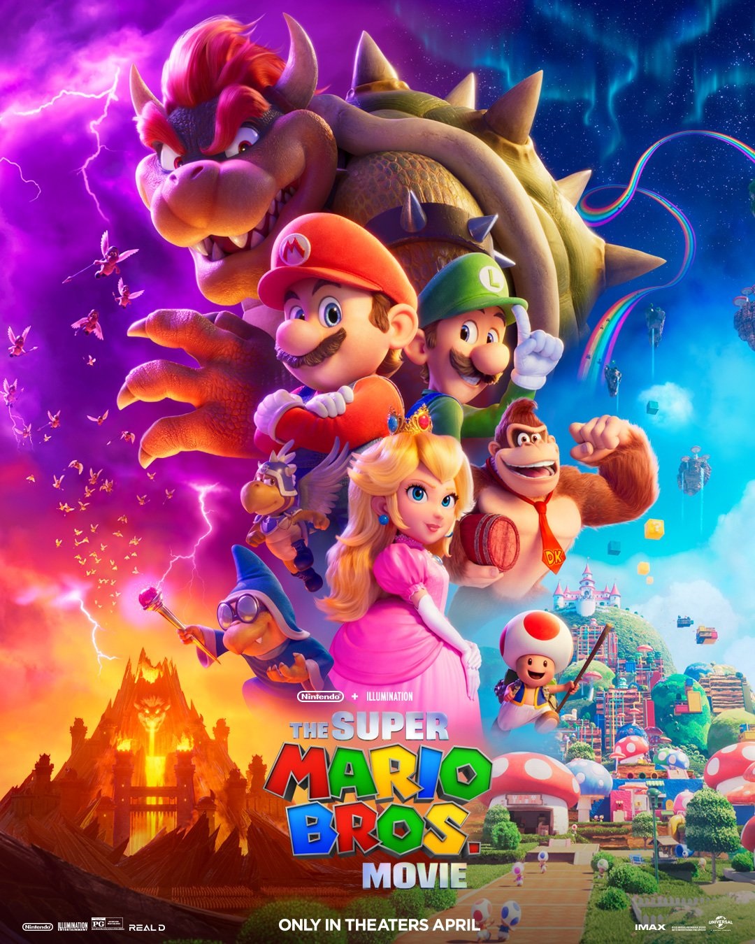 Super Mario Bros. La película presenta su nuevo póster