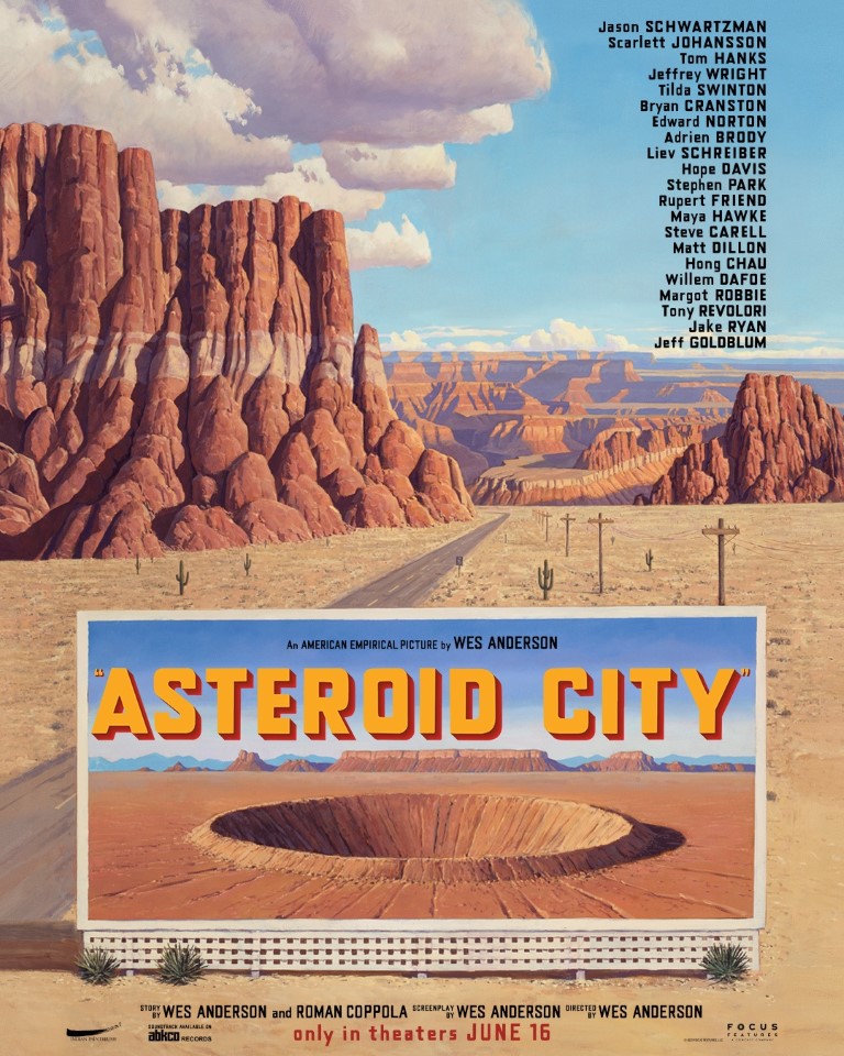 Asteroid City: Primer tráiler de lo nuevo de Wes Anderson