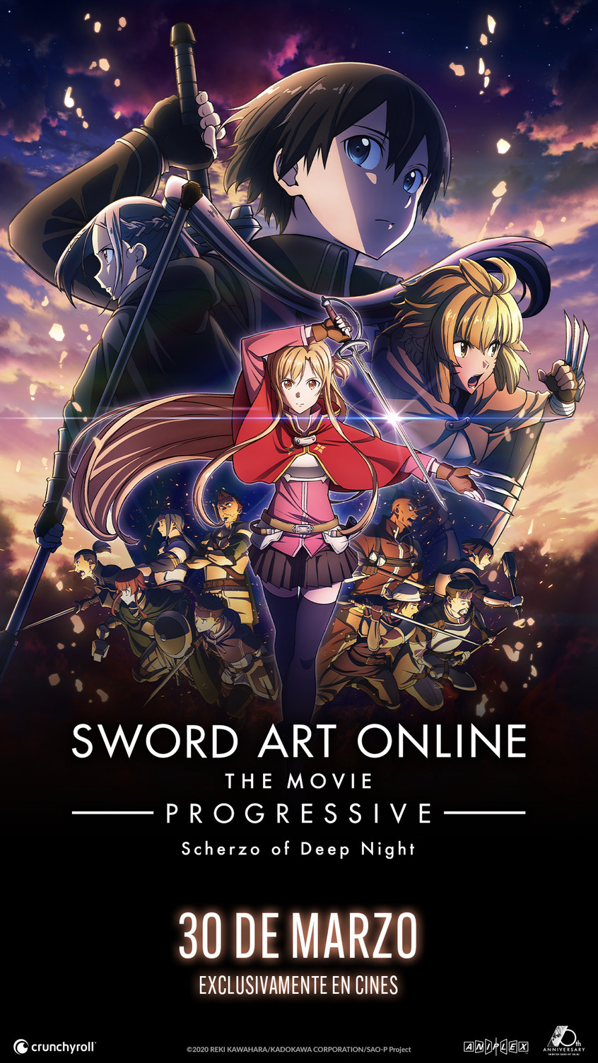 La última película de Sword Art Online llega a Latinoamérica