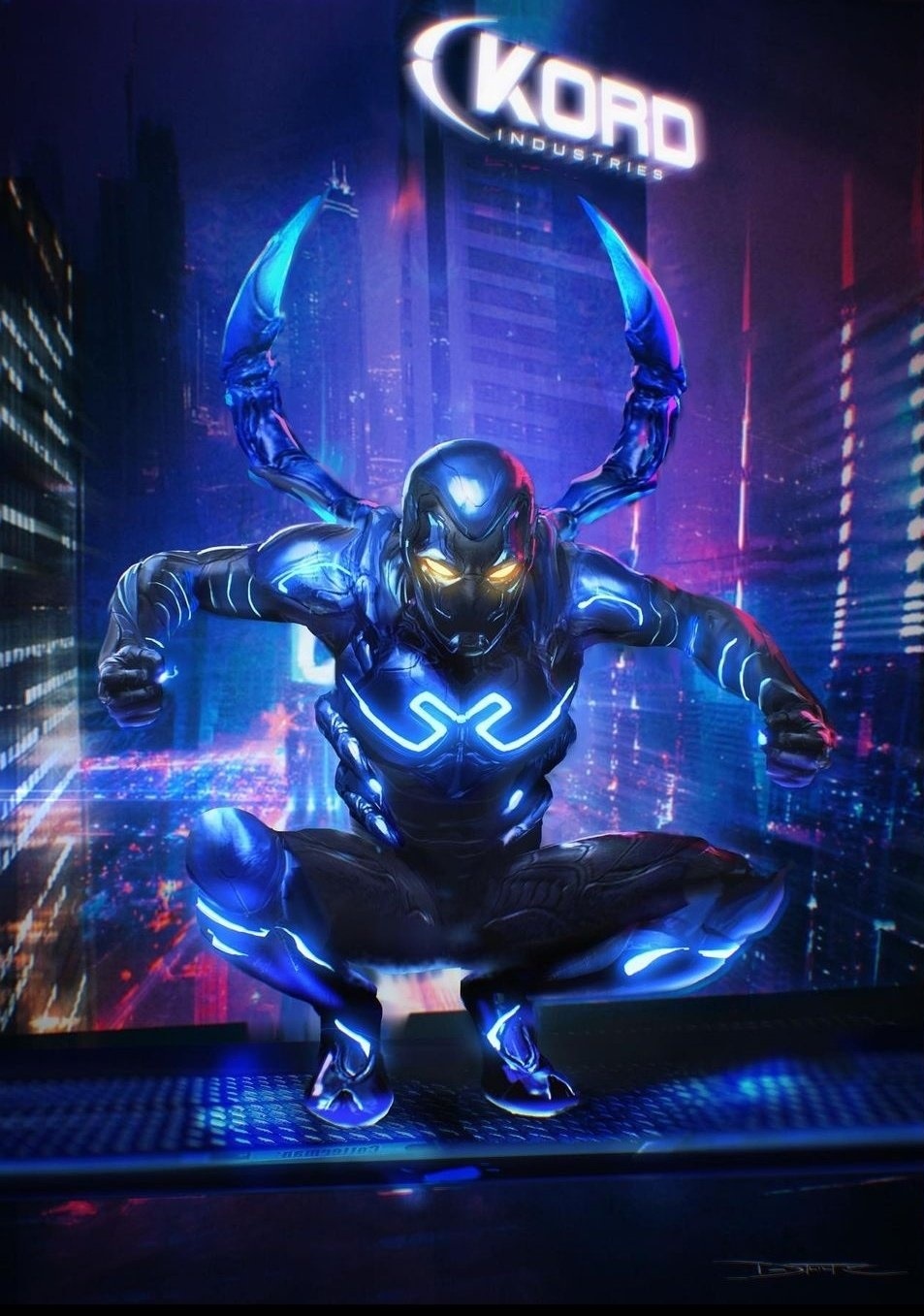 Nuevo póster de Blue Beetle