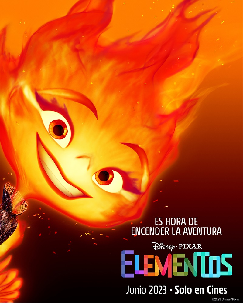 Elementos: Primer tráiler de lo nuevo de Pixar