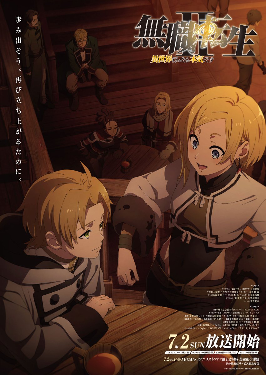 Mushoku Tensei temporada 2 – Fecha de estreno