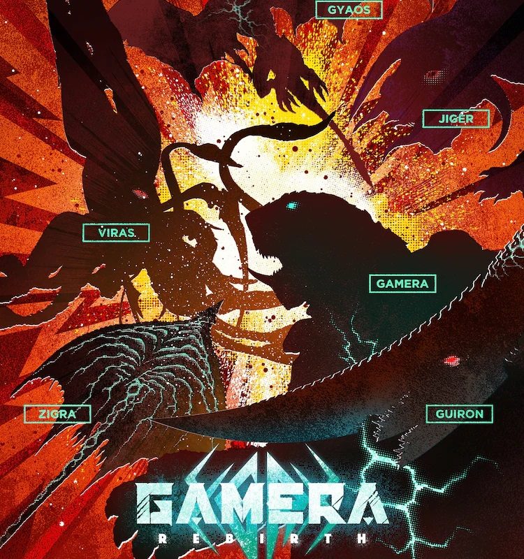 Gamera Rebirth: Mira el tráiler del nuevo anime