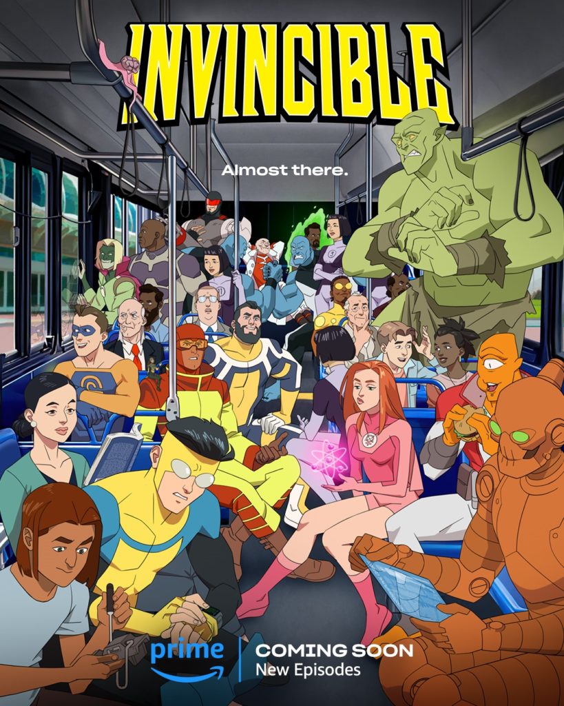 invincible segunda temporada póster