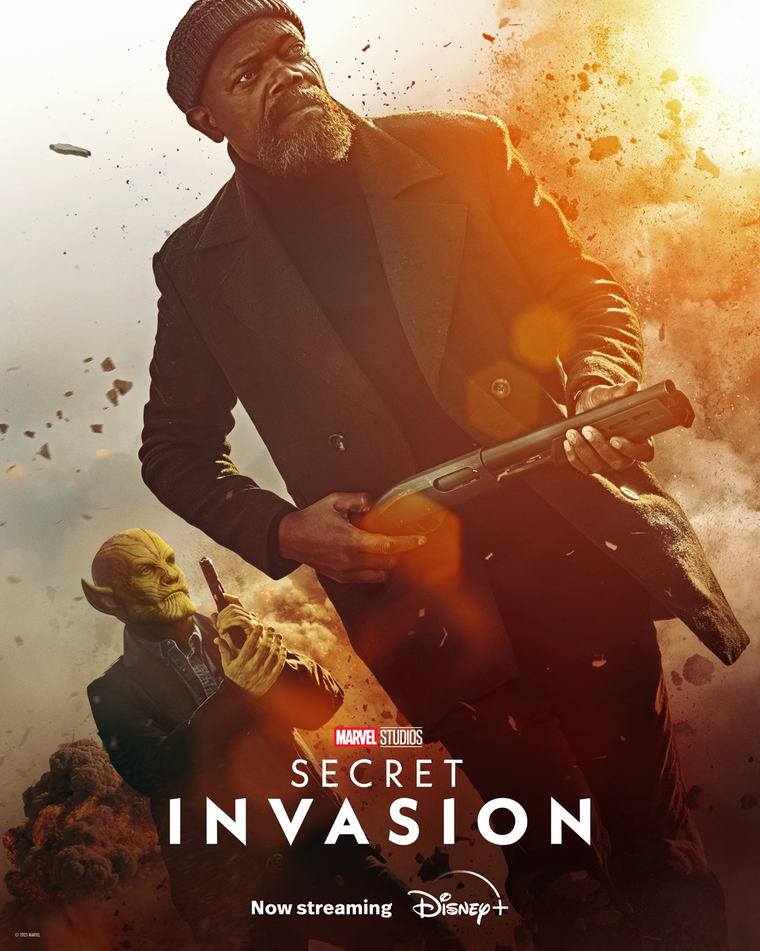 Secret invasion: Talos y Nick Fury protagonizan el nuevo póster