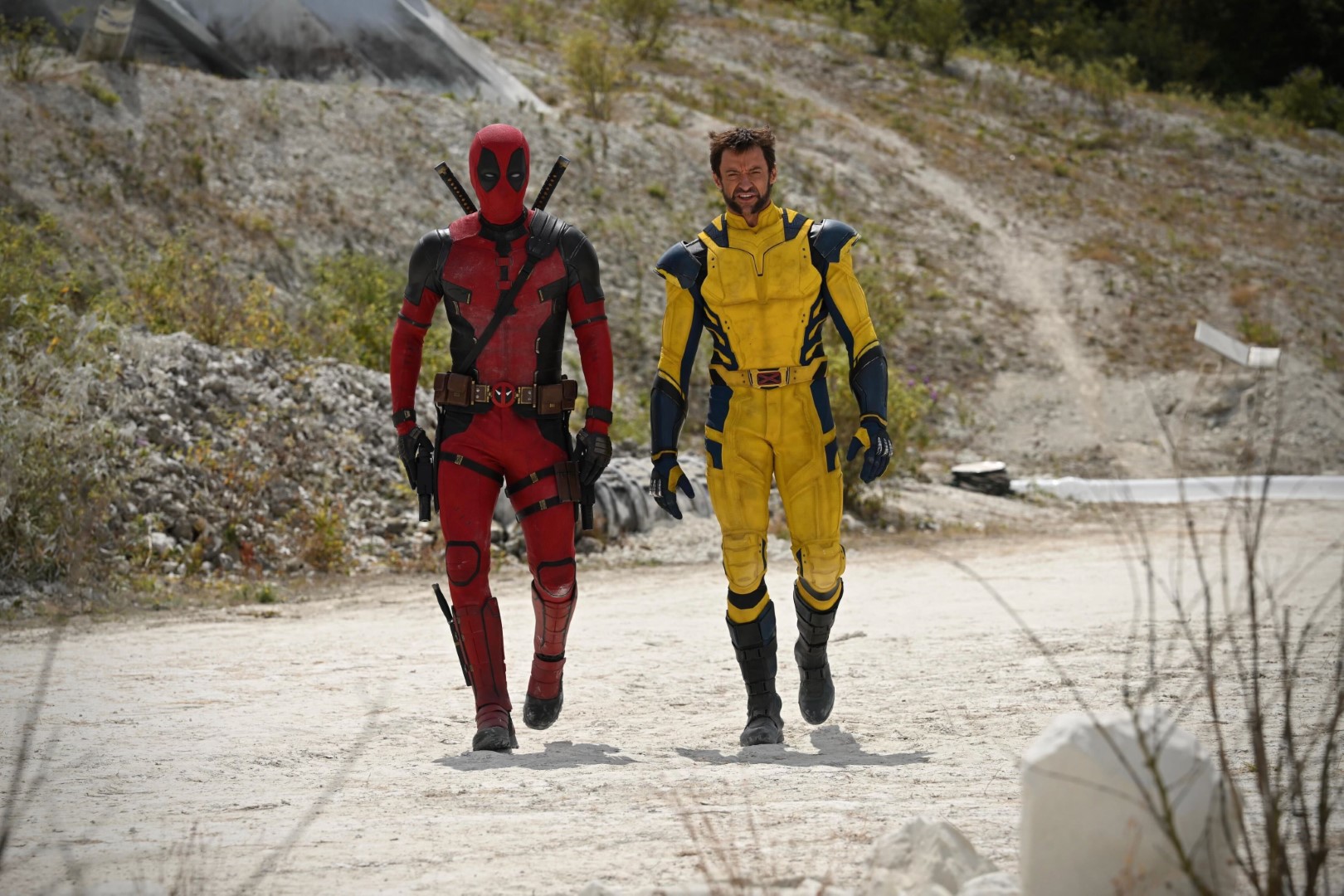 Primera imagen de Wolverine con el traje amarillo en Deadpool 3