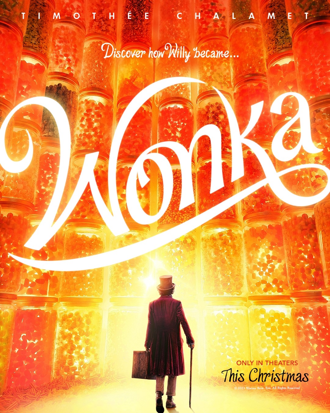 Wonka Primer tráiler y póster oficial