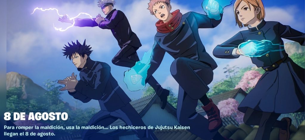 Jujutsu Kaisen fortnite