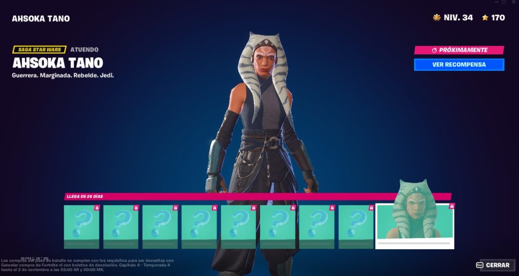 Ahsoka Fortnite