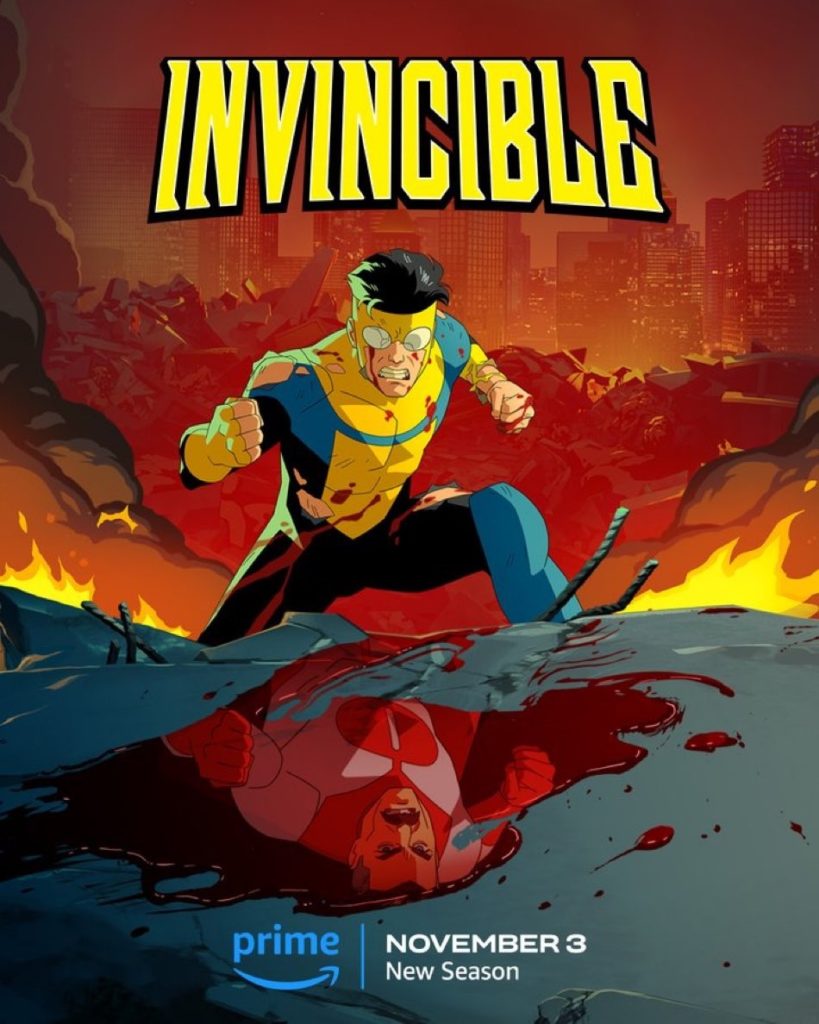 Invincible temporada 2 poster