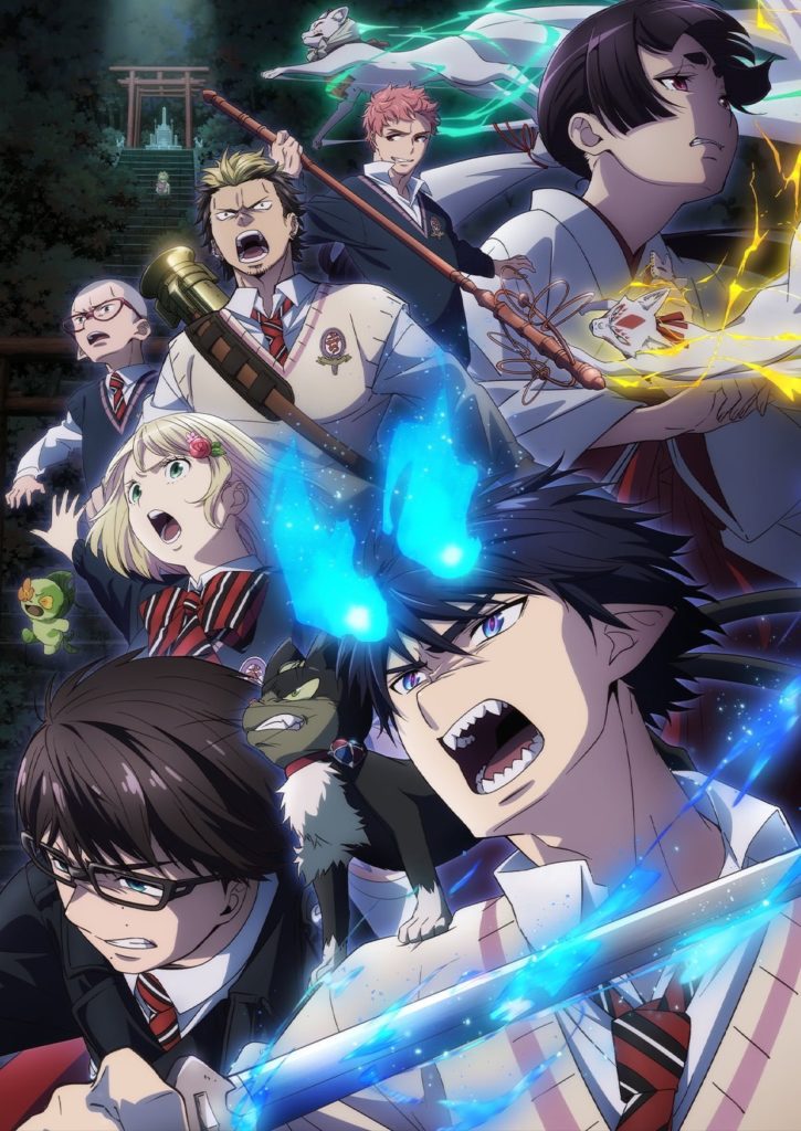 Ao no Exorcist temporada 3 capítulo 3