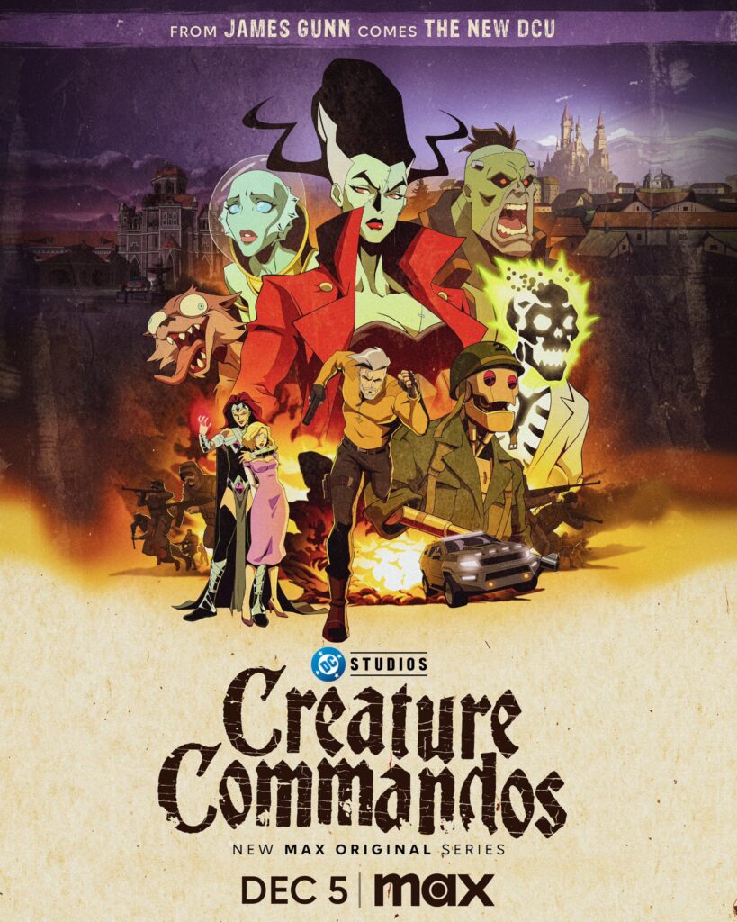 Creature commandos póster